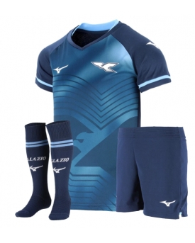Billige Fotballdrakt Lazio Replika Tredjedraktsett Barn 2025-26 Kortermet (med bukser)